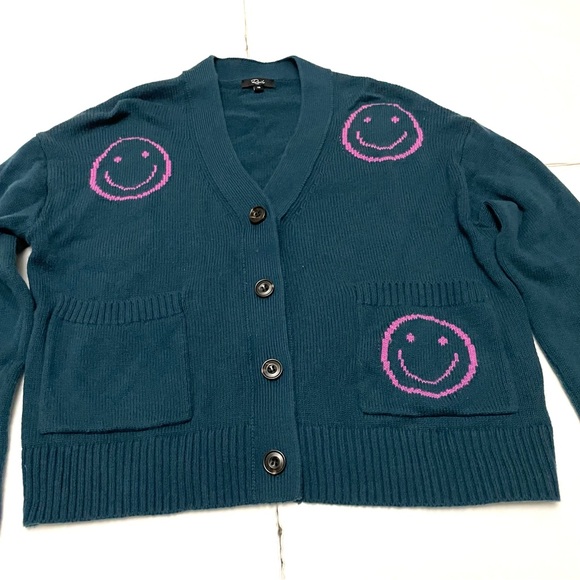 Rails Reese Intarsia Smiley Cardigan - Picture 5 of 10